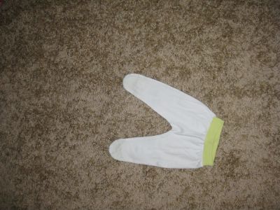 Лот: 3393986. Фото: 1. Ползунки белые. Новые. Все лоты... Ползунки, распашонки, слипы