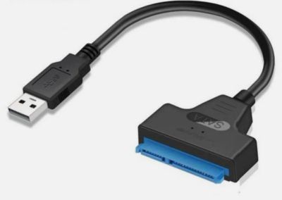 Лот: 21434936. Фото: 1. Переходник USB to SATA для жёстких... Шлейфы, кабели, переходники
