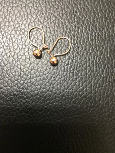 Лот: 8906255. Фото: 1. Серьги золотые. Детские. Серьги, каффы