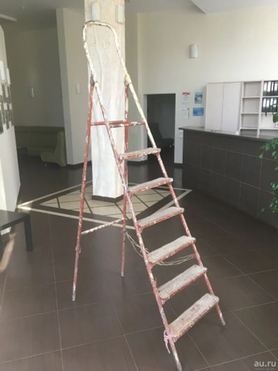 Лот: 15953269. Фото: 1. Стремянка Б/У. Стремянки, подмости, строительные леса