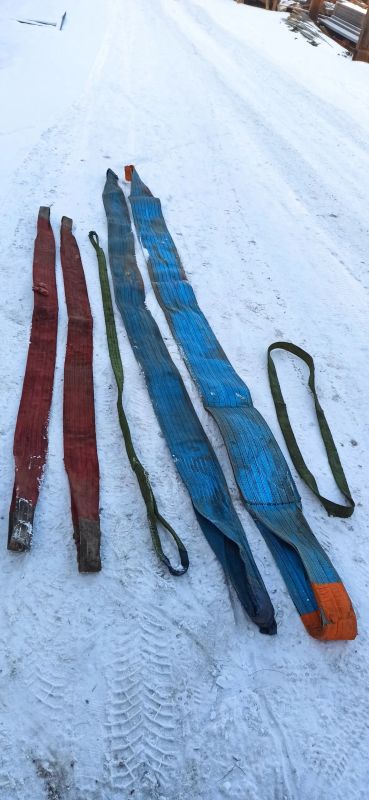 Лот: 24891636. Фото: 1. Строп текстильный. Стропы, стяжные ремни