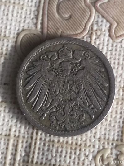 Лот: 16697136. Фото: 1. Германия 5 пфеннигов, 1908 Отметка... Германия и Австрия