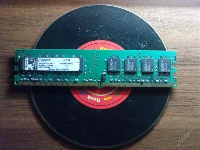 Лот: 2090081. Фото: 1. DDR2 1GB Kingston. Оперативная память