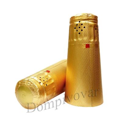 Лот: 17857165. Фото: 1. Капсула для шампанского (золото... Тара, измерительные приборы и сопутствующие товары