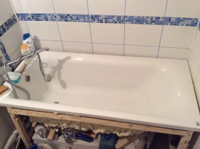 Лот: 6786413. Фото: 1. Акриловая ванна 150 см - 70 см... Ванны и комплектующие