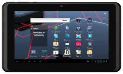 Лот: 4480092. Фото: 1. Планшет Ritmix RMD-722 8 Гб, черный. Планшеты