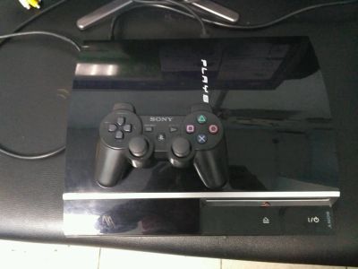 Лот: 12194855. Фото: 1. Sony PlayStation 3 Fat (Черная... Игры для консолей