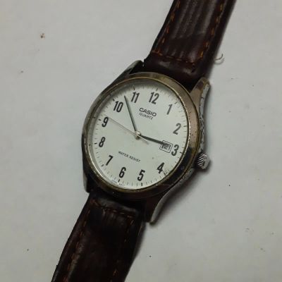 Лот: 19824954. Фото: 1. часы с ремешком б\у casio quartz... Оригинальные наручные часы