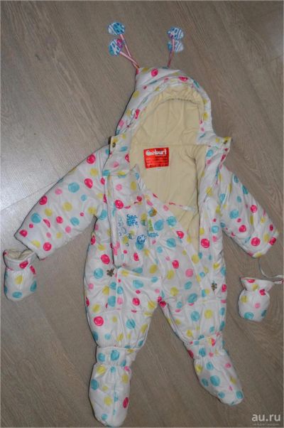Лот: 9314115. Фото: 1. Детский комбенизон весна "Рыбка... Верхняя одежда