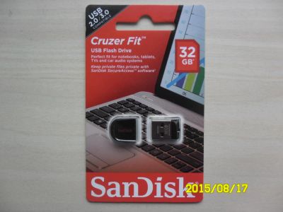 Лот: 6260538. Фото: 1. Флешка SanDisk Cruzer Fit 32Gb... USB-флеш карты