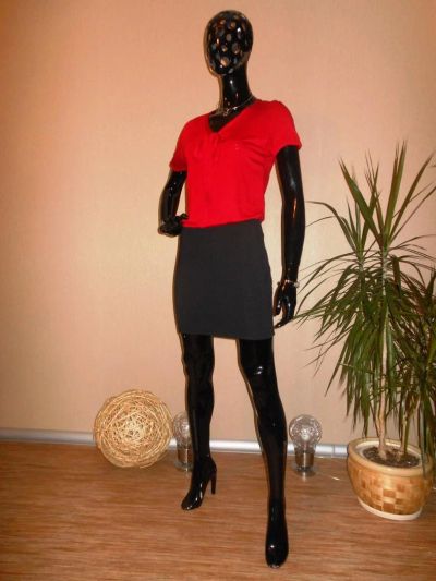 Лот: 7544447. Фото: 1. платье черно-красное Ostin, размер... Платья