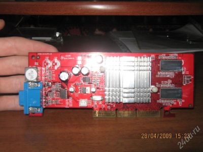 Лот: 49582. Фото: 1. Видеокарта Radeon MX-440-8X DDR... Красноярск