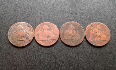 Лот: 15149897. Фото: 1. Монеты Бельгии 19 века. Все -... Археология