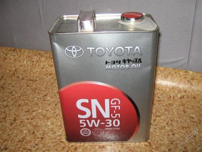 Лот: 2522964. Фото: 1. моторное масло toyota 5w30 sn... Масла, жидкости