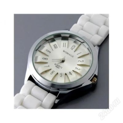 Лот: 3025528. Фото: 1. Стильные красивые женские белые... Другие наручные часы