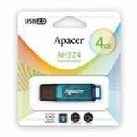 Лот: 4629700. Фото: 1. USB Flash 4Gb Apacer AH324 Retail... USB-флеш карты