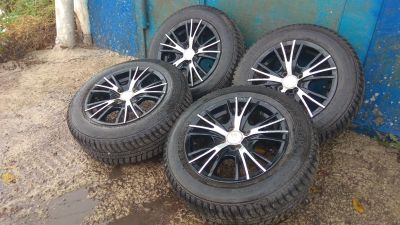 Лот: 16656113. Фото: 1. В идеале! R14+Новая резина 175... Диски