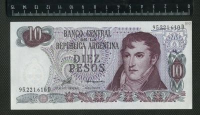 Лот: 10593333. Фото: 1. Аргентина 10 песо (люкс). Америка