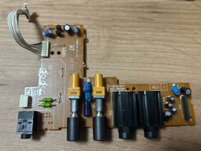 Лот: 25886035. Фото: 1. Плата Front Jack от HT-TKP75. Запчасти для телевизоров, видеотехники, аудиотехники