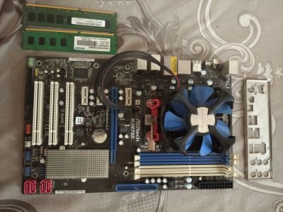 Лот: 25634321. Фото: 1. Сборка Материнская плата AsRock... Материнские платы