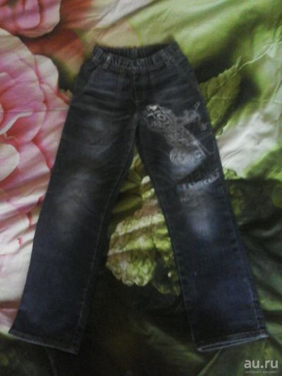 Лот: 10106076. Фото: 1. Джинсы на мальчика рост 134. Брюки, шорты, джинсы