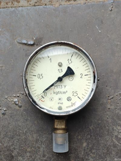 Лот: 18241569. Фото: 1. Монометр 0-2.5 атм. Компрессоры автомобильные, шинные насосы