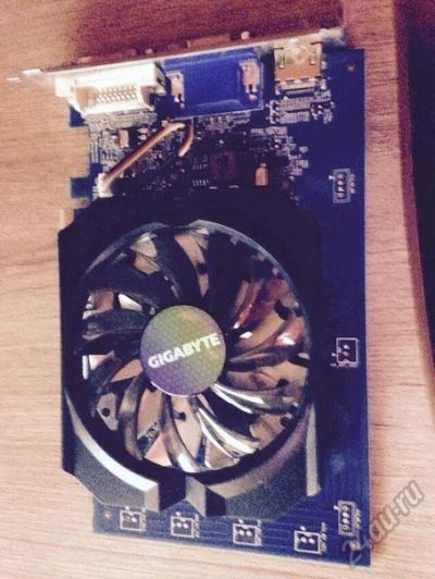 Лот: 5919312. Фото: 1. Видеокарта Gigabyte Geforce GT... Видеокарты
