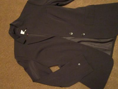 Лот: 4540668. Фото: 1. класный черный-черный пиджак р... Пиджаки, жилеты