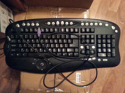 Лот: 9014442. Фото: 1. Мультимедиа клавиатура читаем... Корпуса, клавиатуры, кнопки