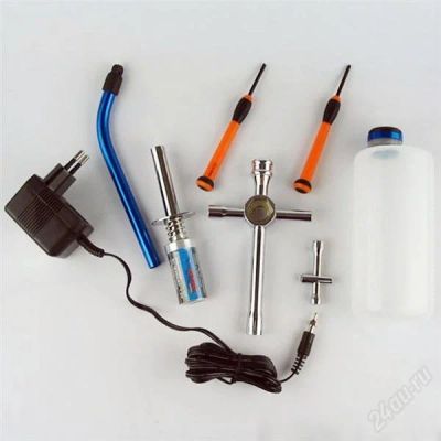 Лот: 744322. Фото: 1. Свечной накал в комплекте с зарядным... Автомоделизм