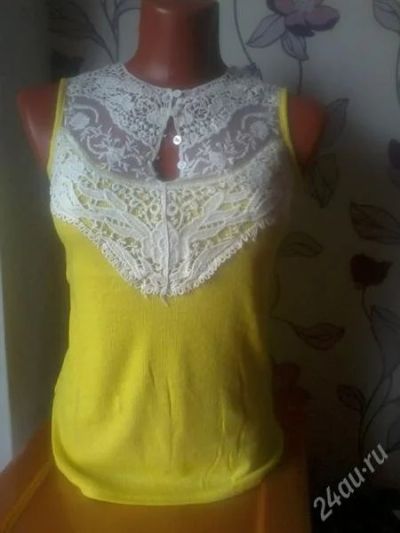 Лот: 2854629. Фото: 1. желтый топик. Другое (женская одежда)