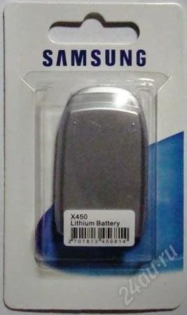 Лот: 1706693. Фото: 1. Аккумулятор Samsung X450 под оригинал... Аккумуляторы