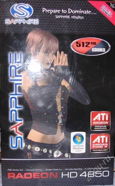 Лот: 755634. Фото: 1. Видеокарта RADEON HD 4850. Видеокарты