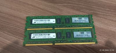 Лот: 20297719. Фото: 1. ДВА модуля серверной памяти Micron... Оперативная память