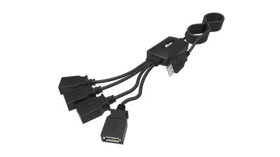 Лот: 18827570. Фото: 1. Разветвитель Hub USB 2.0 Ritmix... Платы расширения, контроллеры, доп. порты