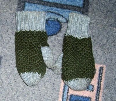 Лот: 1625308. Фото: 1. варежки детские. Шарфы, варежки