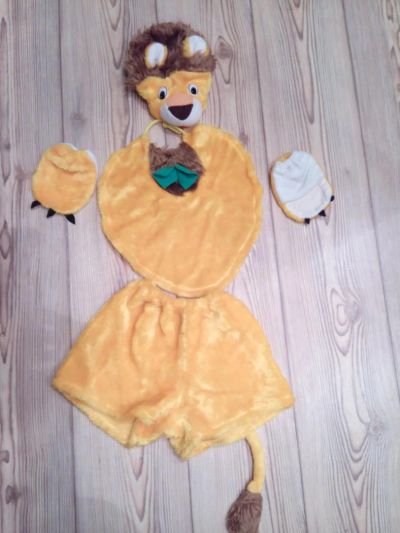 Лот: 6635348. Фото: 1. Новогодний костюм львенка на мальчика. Детские карнавальные, праздничные костюмы