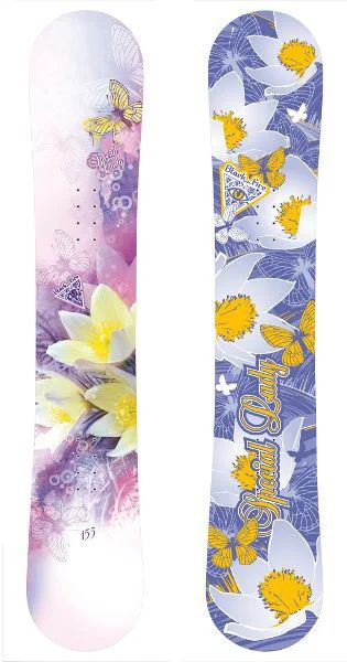Лот: 5180275. Фото: 1. Сноуборд Black Fire Special Lady. Подарки на 8 марта