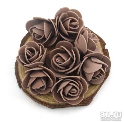 Лот: 13076310. Фото: 1. Розочки из фоамирана искусственные... Искусственные и сувенирные цветы