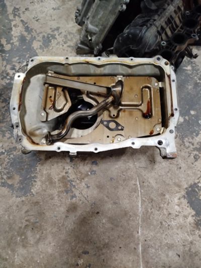 Лот: 25855686. Фото: 1. Поддон двигателя 3sz-ve Toyota... Двигатель и элементы двигателя