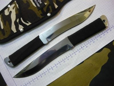 Лот: 4918234. Фото: 1. Набор метательных ножей, из 2... Ножи, топоры