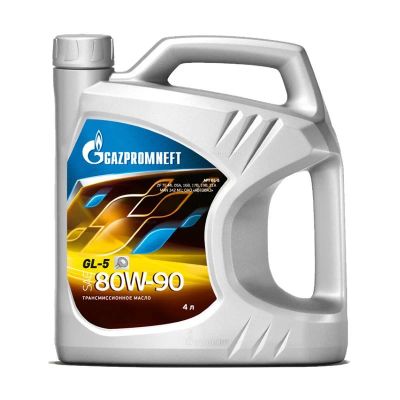Лот: 12497379. Фото: 1. Gazpromneft 80w-90 GL-5 4 л. Масла, жидкости