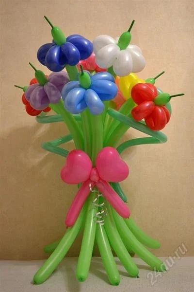Лот: 953903. Фото: 1. Букет из воздушных шаров. Воздушные шары