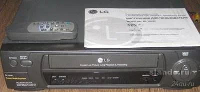 Лот: 1598811. Фото: 1. видеомагнитофон LG BL182W с пду. Видеомагнитофоны
