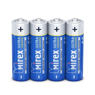 Лот: 25888745. Фото: 1. Батарейка MIREX LR06 / AA 1,5V... Батарейки, аккумуляторы, элементы питания
