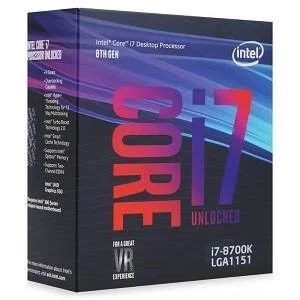 Лот: 16481110. Фото: 1. Процессор Intel Core i7-8700K... Процессоры