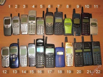 Лот: 1790935. Фото: 1. Коллекция телефонов 90-х, начала... Кнопочные мобильные телефоны
