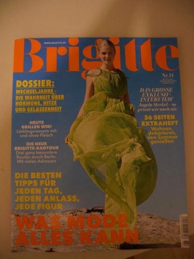 Лот: 3512858. Фото: 1. журнал "Brigitte" на немецком... На иностранном языке