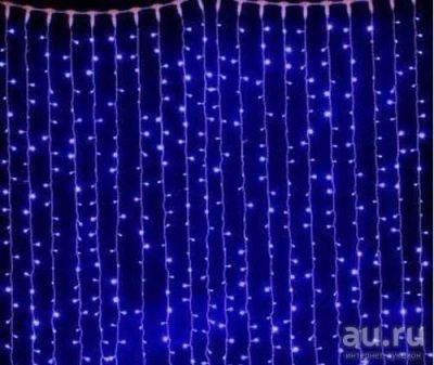 Лот: 14292224. Фото: 1. Уличная штора SH Lights 625 LED... Гирлянды, шарики, новогодние аксессуары