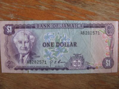 Лот: 18617087. Фото: 1. Ямайка 1 доллар 1960 года. Америка